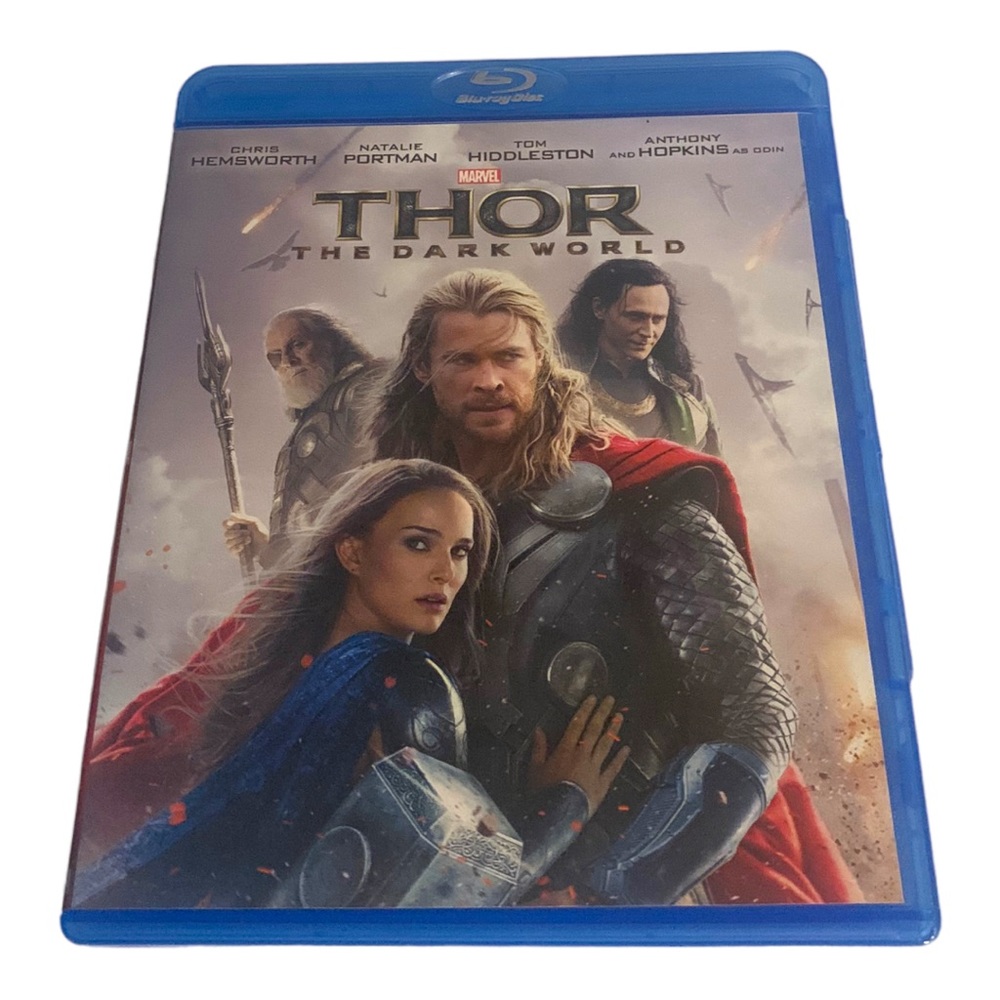 BLURAY THOR The Dark World Marvel Action Chris Hemsworth & Natalie Portman